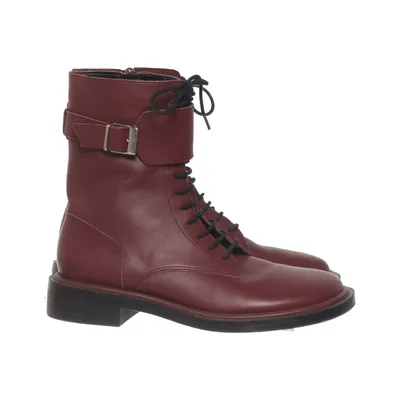 Bottes à lacets (Rouge) de Charles & Keith