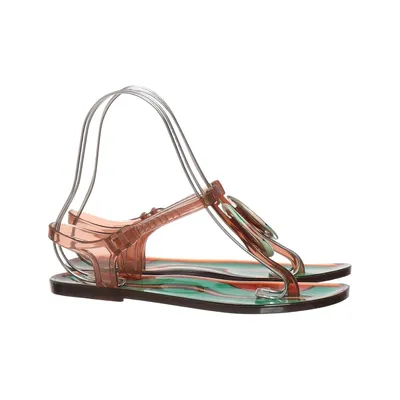 Sandalen (Groen, Bruin, Oranje) van Made in italy
