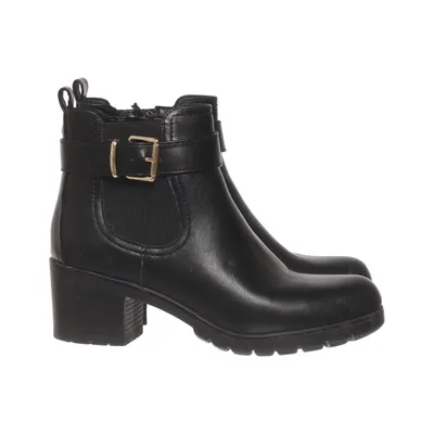 Heeled boots (Black) from Primo Piano Leather