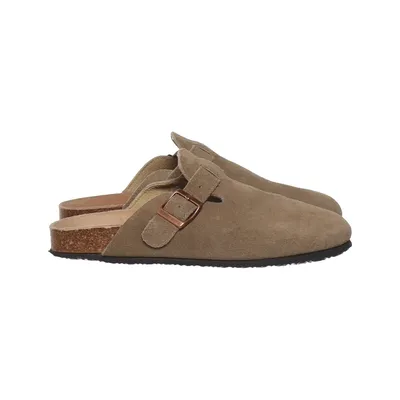 Pantoletten (Beige) von Invxe Leder