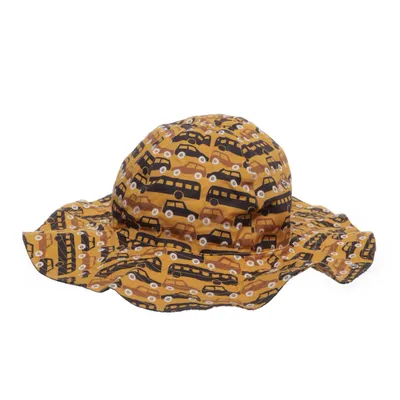 Buckethatt (Gul, Svart, Vit) från Duns Ekologisk bomull