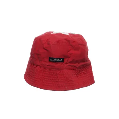 Bucket hat (Red, White) from Villervalla Cotton