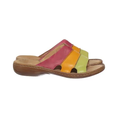 Slip-ins (Pink, Yellow, Green) from Rieker Leather