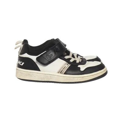 Sneakers (Zwart, Wit) van Okaki Leer