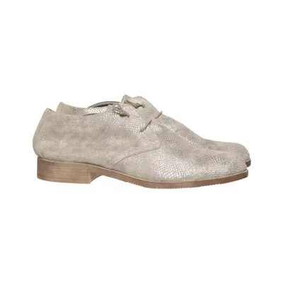 Derby Schnürer (Silber) von Bella Moda Leder