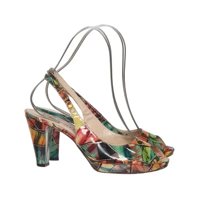 High heel sandals (Multicolored) from Brunella