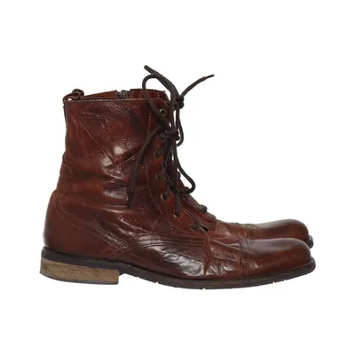 Bottes à lacets (Marron) de Belmondo