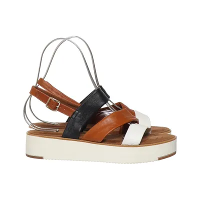 Sandals (Brown, White, Black) from Tamaris Leather