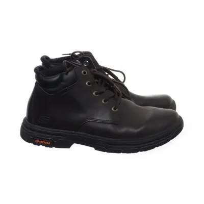 Laced boots (Brown) from Skechers Leather
