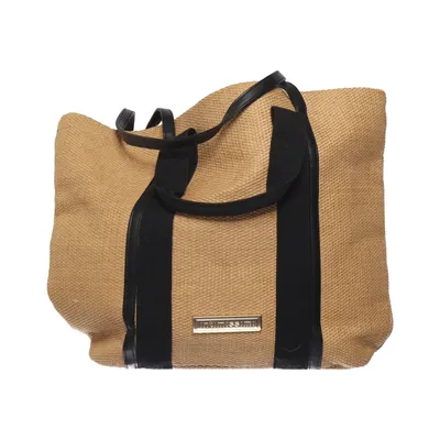Beach bag (Beige, Black) from Intimissimi Cotton, Polyester, Polyurethane