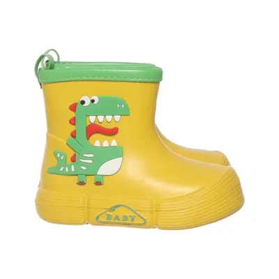 Bottes en caoutchouc (Jaune, Vert) de Baby