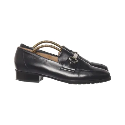 Loafers (Zwart) van Pertti Palmroth Leer
