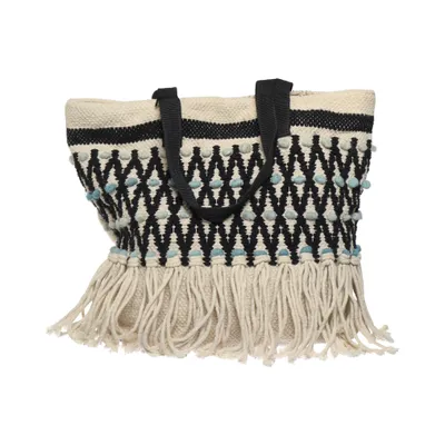Sac à main (Beige, Noir, Bleu) de Mudo Polyuréthane