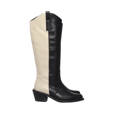 Cowboyboots (Svart, Beige) från Alohas