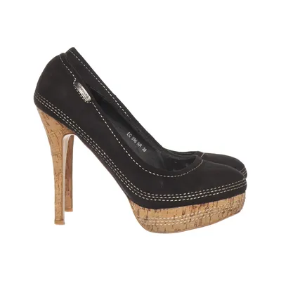 Escarpins (Noir) de Vanessa's Secrets Cuir