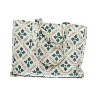 Tygpåse (WZ22_SHOPPER_FENNE TILE) från Sissy-Boy Bomull