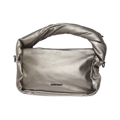 Sac à bandoulière (Argent) de Suri Frey Polyester, Polyuréthane