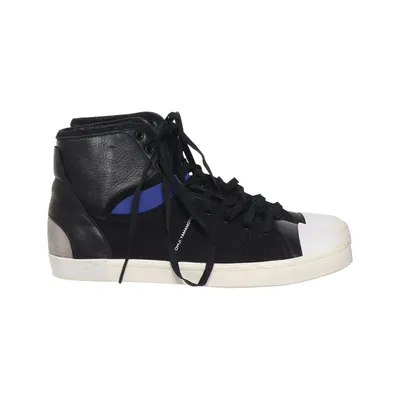 Baskets (Noir, Bleu, Blanc) de Y-3 Cuir