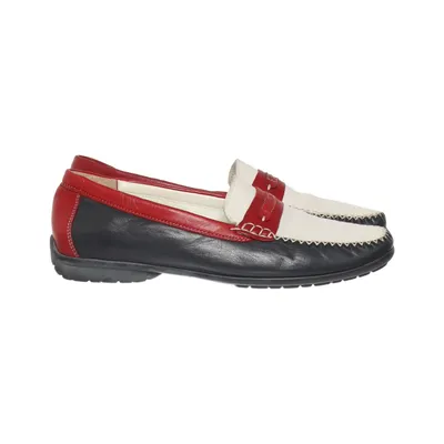 Mocassins (Noir, Rouge, Blanc) de Sioux Cuir