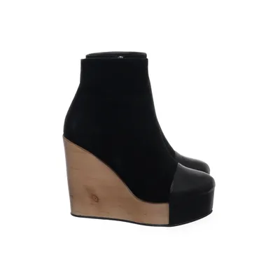 Chaussure compensées (Noir, Beige) de Minimarket