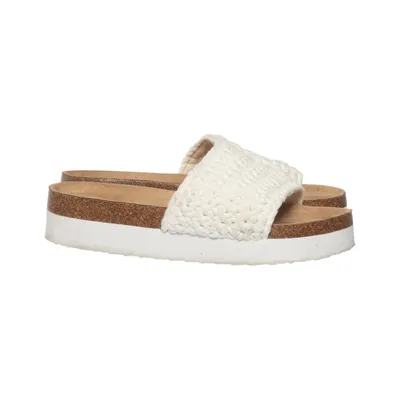 Mules (Blanc, Marron) de Attitude