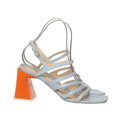 Sandaletter (Blå, Orange) från Alohas Skinn