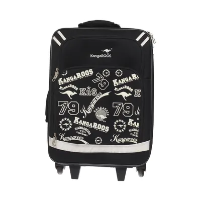Carry-on suitcase (Black, White) from Kangaroos