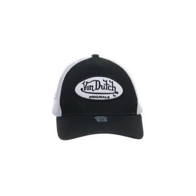 Trucker cap (Sort, Hvid) fra Von Dutch Bomuld, Polyester