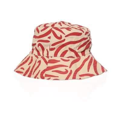 Bucket hat (Beige, Red) from My Little Box