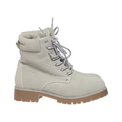 Laced boots (Gray) from Linear