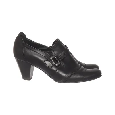 Heeled boots (Black) from Jana Fashion Leather
