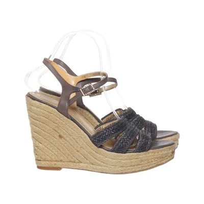 Chaussure compensées (Bleu, Marron) de Ivanka Trump Cuir