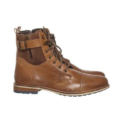 Bottes à lacets (Marron) de Denim