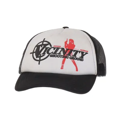 Truckerkeps (Svart, Vit, Röd) från Vicinity