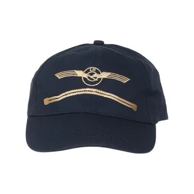 Honkbalpet (Blauw) van Lufthansa Katoen