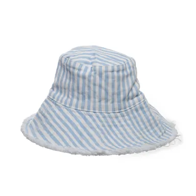 Buckethatt (Blå, Vit) från Seafolly