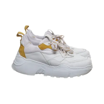 Sneakers (White, Yellow) from Agnes Cecilia
