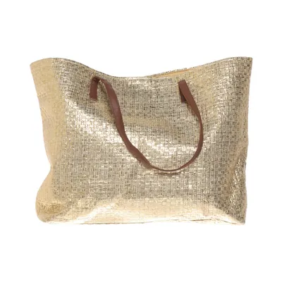Strandväska (Guldfärgad) från Accessoires Polyester
