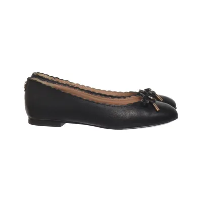 Ballerinas (Schwarz) von Novita Leder