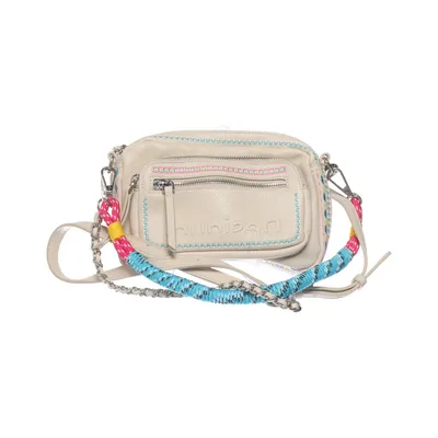 Sac à bandoulière (Beige, Multicolore) de Desigual Polyester, Polyuréthane