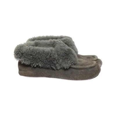 Slippers (Gray) from Axelda Leather, Wool