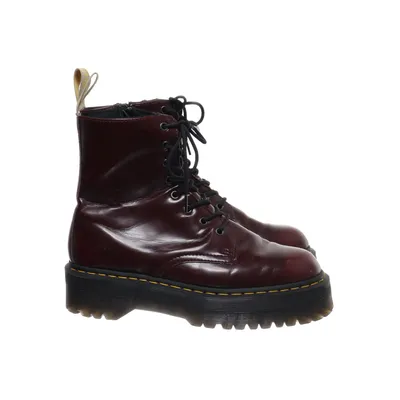 Snørestøvler (Rød) fra Dr. Martens Læder