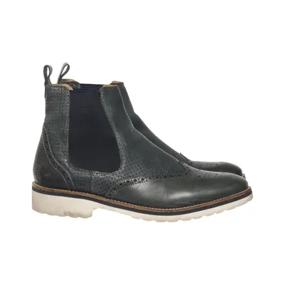 Bottines Chelsea (Gris, Bleu) de Melvin & Hamilton Cuir