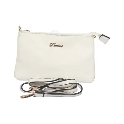 Sac à bandoulière (Blanc) de Puccini Polyester, Polyuréthane