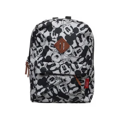 Ryggsäck (Vit, Svart, Flerfärgad) från Mickey Mouse Polyester