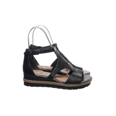 Sandals (Black) from Tamaris Leather
