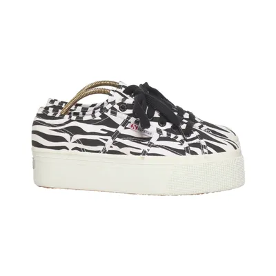 Canvas sko (Hvid, Sort) fra Superga