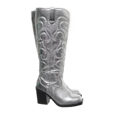 Cowboyboots (Silverfärgad) från Public Desire