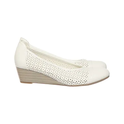 Wedges (White) from Easy Street Leather