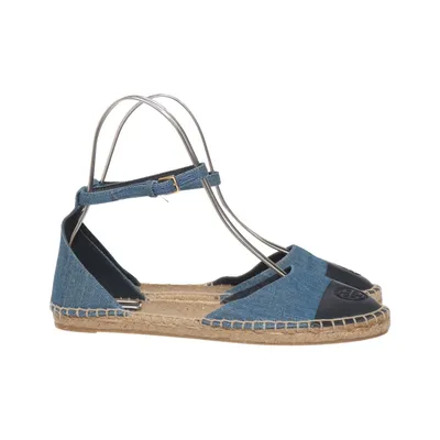 Espadrillos (Blå, Sort) fra Tory Burch Læder